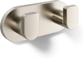 Kohler K73146-BN Composed Double Robe Hook Rack Vibrant Brushed Nickel