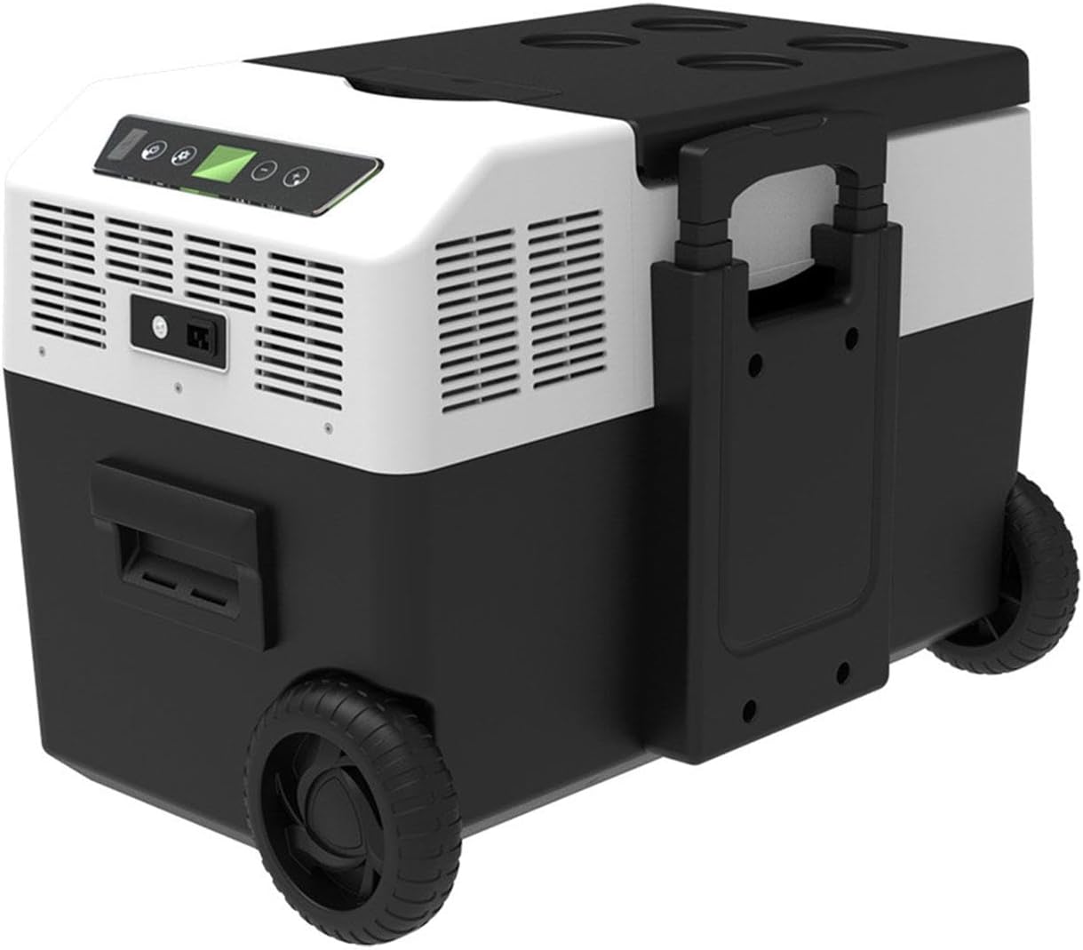 Car Refrigerator, 12V/24V Freezer Compressor Cooler Portable Refrigerator Fridge Cooler for Car, RV, Truck, Van, Boat for Camping, Travel, Fishing Outdoor,30L