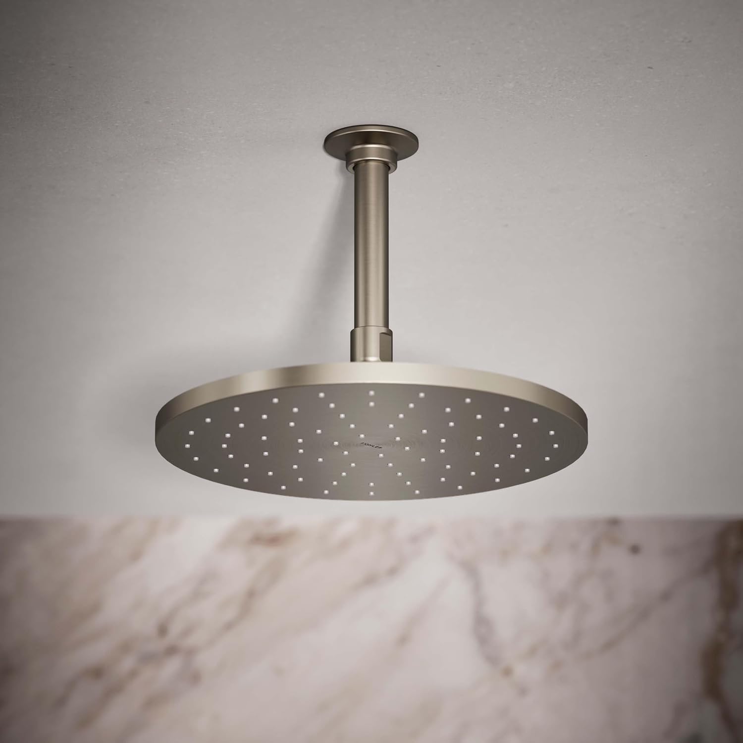 Kohler 13689-G-BN Contemporary Round 10' single-function rainhead, 1.75 gpm, Vibrant Brushed Nickel