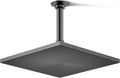 Kohler 13696-BGP Contemporary Square 10' single-function rainhead, 2.5 gpm, Vibrant Brushed Graphite