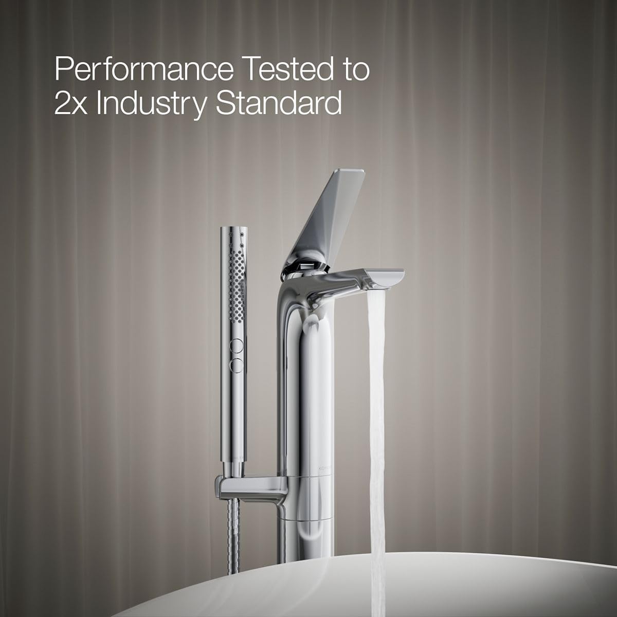 Kohler K-T97367-4-CP Avid Tub Faucet, Polished Chrome