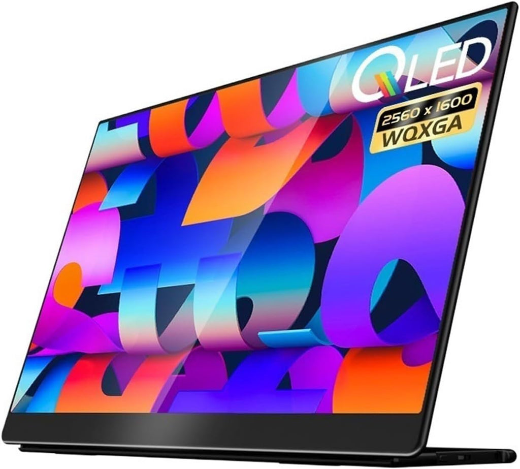 Portable Monitors 16-inch 2.5K QLED External Screen 2560 * 1600 Resolution Laptop Expansion Screen Game Office External Screen