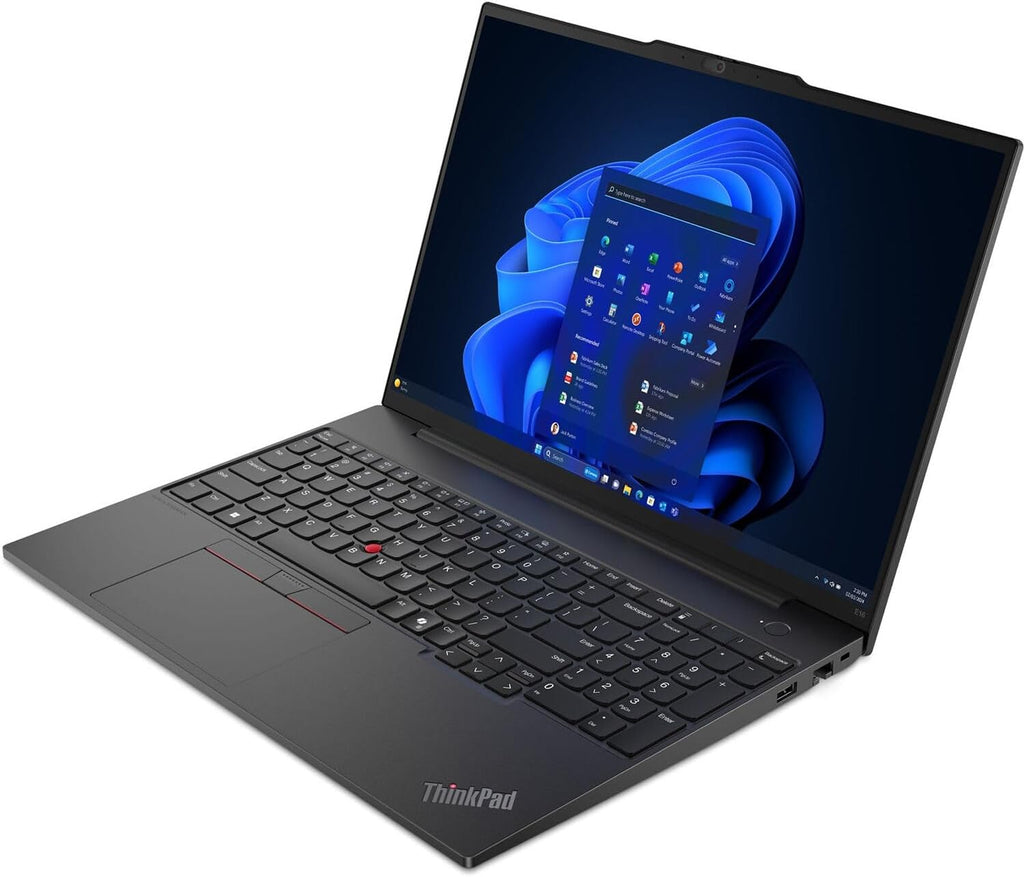 Lenovo ThinkPad E16 Gen 2 Business Laptop - 16' 1920x1200 Touchscreen 60Hz Intel Ultra 7 155H - 32GB DDR5 RAM 4TB SSD - Intel Graphics - Thunderbolt 4 - Fingerprint - 1080p FHD Camera - W11P