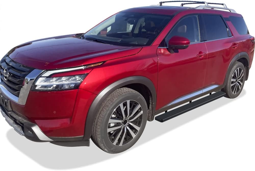 Tuxtreme Running Boards 5 inches Matte Black Compatible with Nissan Pathfinder 2022-2026 Stainless Steel (Side Steps Side Bars)