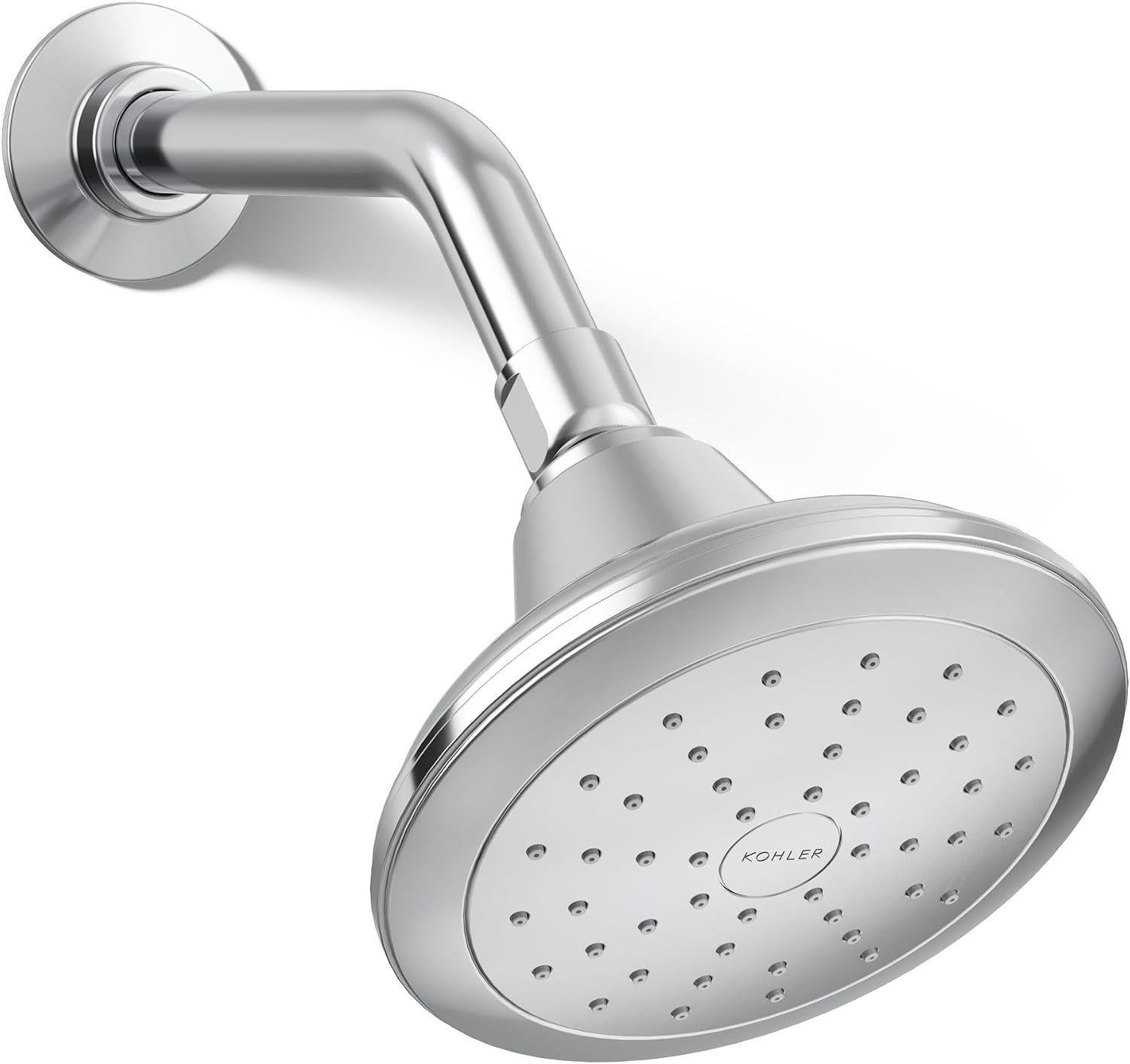 KOHLER 45417-G-CP Pinstripe Showerhead, Polished Chrome
