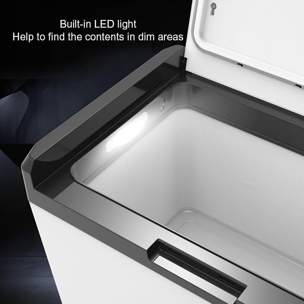 25L Car Refrigerator, 12V/24V/220V Universal Compressor Cooler Portable Car Fridge for Truck Van RV Camper SUV Home Camping Travel Fishing Outdoor