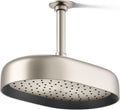 Kohler 26293-G-BN Statement® Oblong 12' single-function rainhead, 1.75 gpm, Vibrant Brushed Nickel
