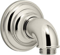 Kohler K-72796-SN Artifacts Wall-mount supply elbow, Vibrant Polished Nickel