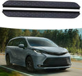 Running Boards Compatible with Toyota Sienna 2021 2022 2023 2024 2025 2026 Side Pedal Steps 2pcs