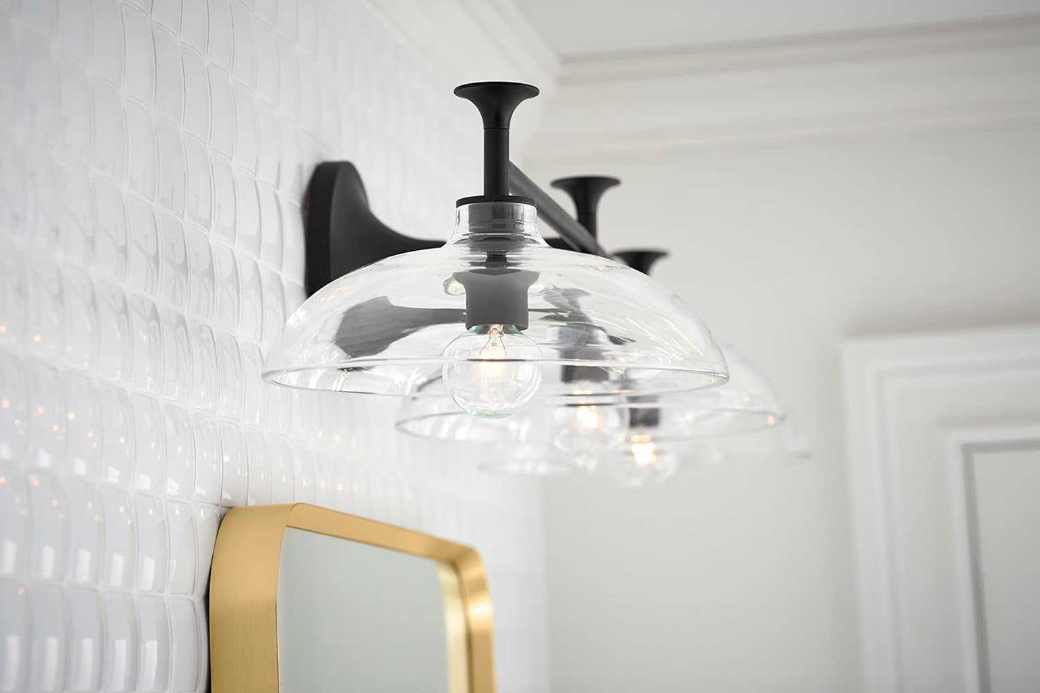 Tone 3 Light Sconce - Brushed Moderne Brass 31770-SC03-2GL Kohler