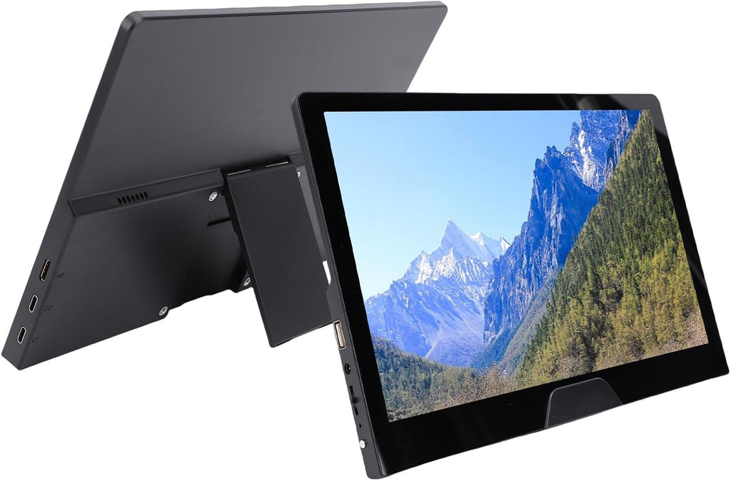 11.6' Portable Monitor Touchscreen, 2.5K 120Hz Display 10-Point Capacitive Touch Second External Screen with Mini HD Type C, for Laptop PC Gaming