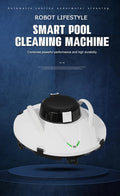 GOWE Robot Swimming Pool Cleaner Vacuum Cordless, Lithium Ion Battery 5000mAh, Max Cleaning Area 85m2, Automatic Home Appliance