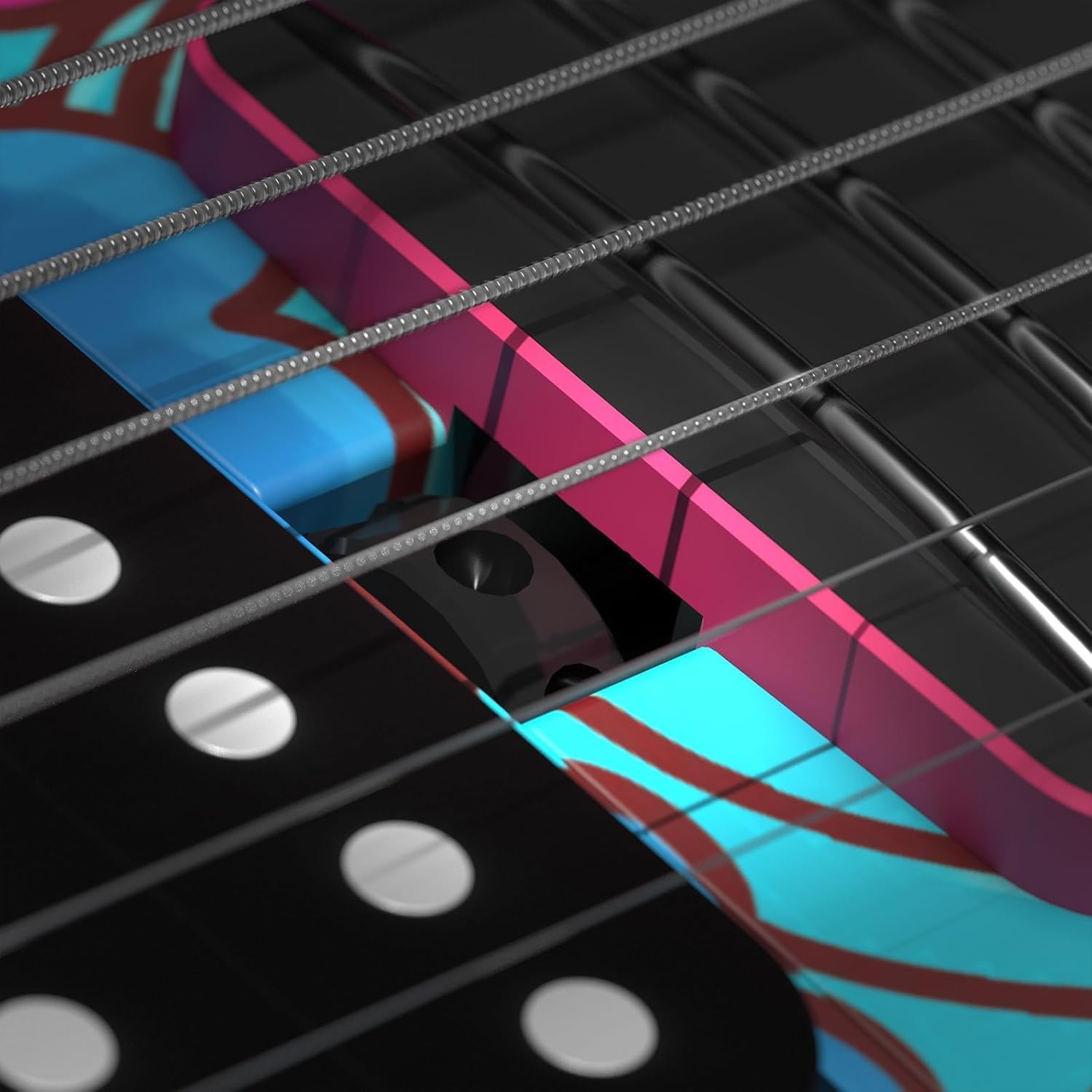 Enya Electric Guitar Shinichi Kobayashi Signature Loong Nova Go Sonic Smart Electric Carbon Fiber Guitarra with 10W Wireless Speaker, All-in-One Portable Rig for Street Performers & Home Studios