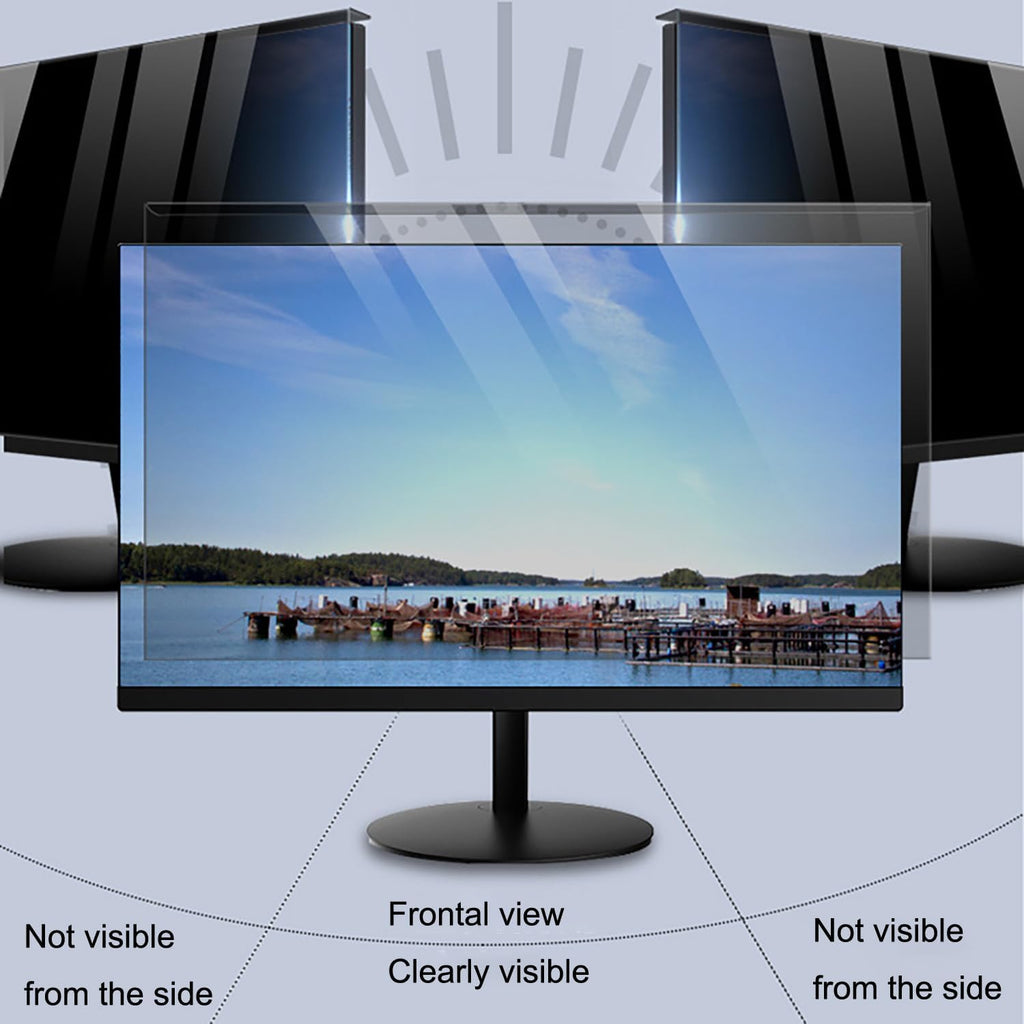 Privacy Screen Anti Peeping Film for Diagonal 14-32 inch Aspect 16:9 4:3 16:10 Computer Monitor LED Screen Laptop Screen Privacy Shield Protector,32in 16:9