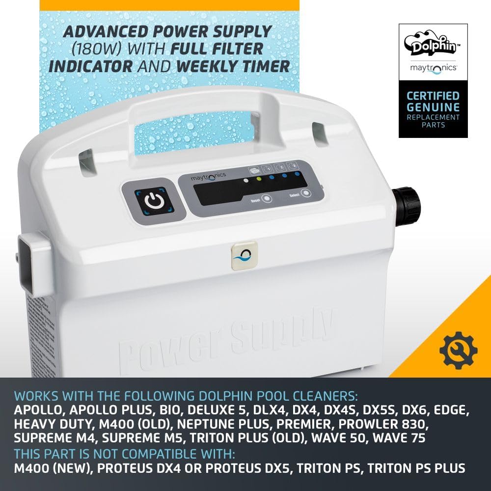 Dolphin Genuine Replacement Part — Advanced Power Supply — 9995678-US-ASSY