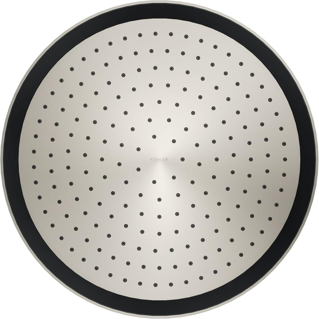 Kohler 26292-SN Statement® Round 14' single-function rainhead, 2.5 gpm, Vibrant Polished Nickel