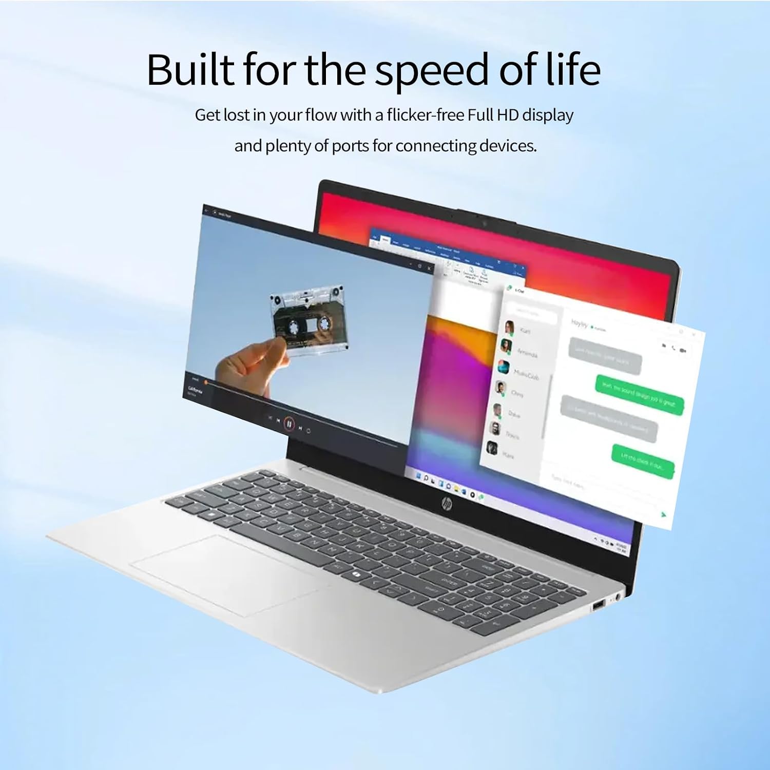 HP Touchscreen Laptop 2025 Flagship 15.6' HD, w/Office Lifetime, 6-Core Intel i3 1315U Processor(Beat i3-1115G4), External DVD Drive, Wi-Fi, Win 11 Pro(16 GB RAM, 1 TB Storage)