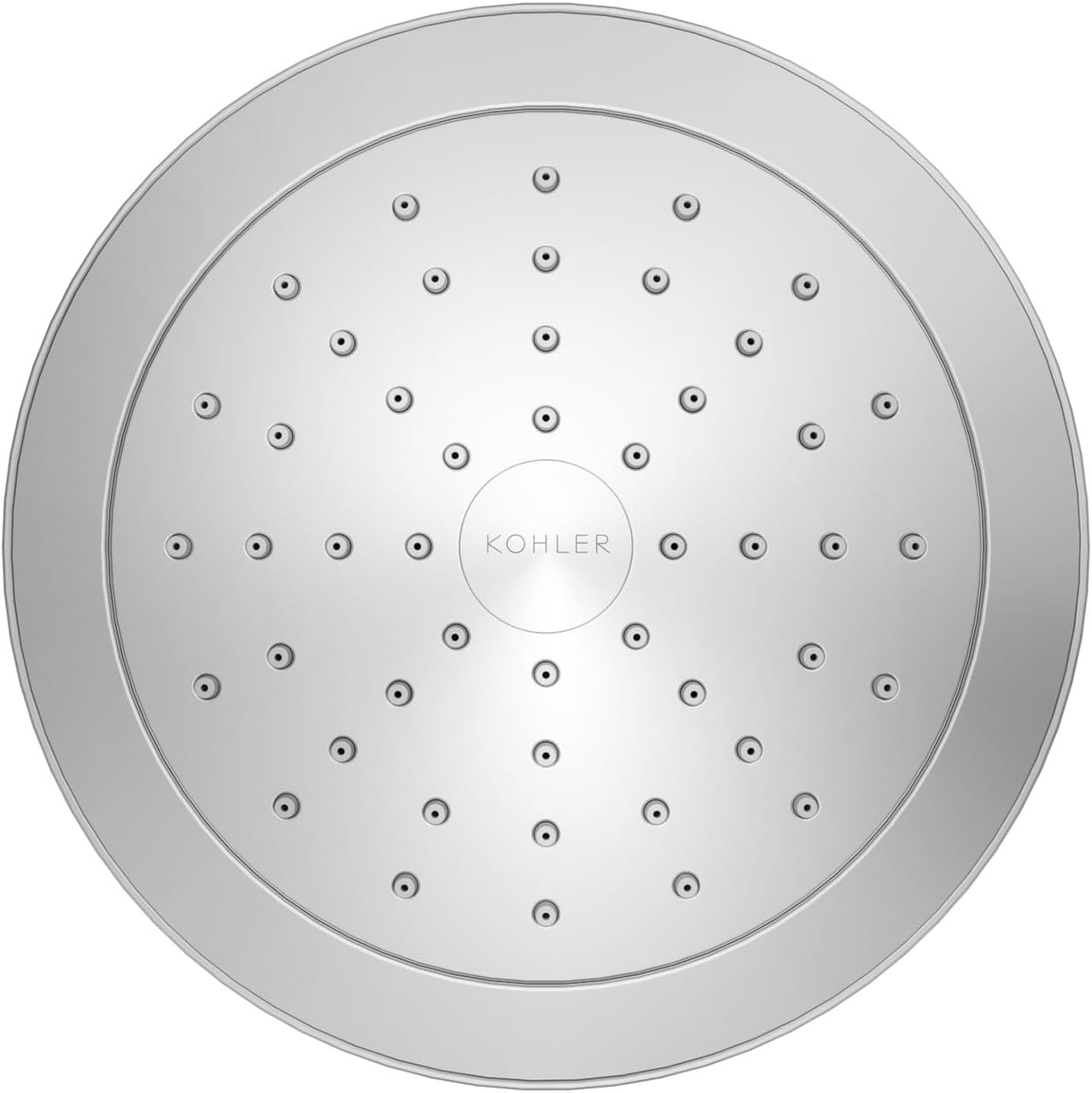 KOHLER 45417-G-CP Pinstripe Showerhead, Polished Chrome