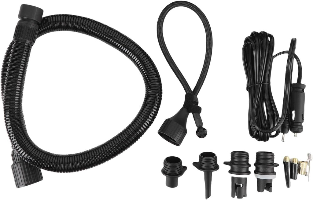 Walfront Electric Paddle Board Pump, Portable Inflatable Pump with 50PSI High Pressure for Kayaks and Tires, Dual Power Supply with 5200mAh Battery