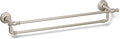 Kohler 72570-BN Artifacts® 24' Double Towel bar, Vibrant Brushed Nickel