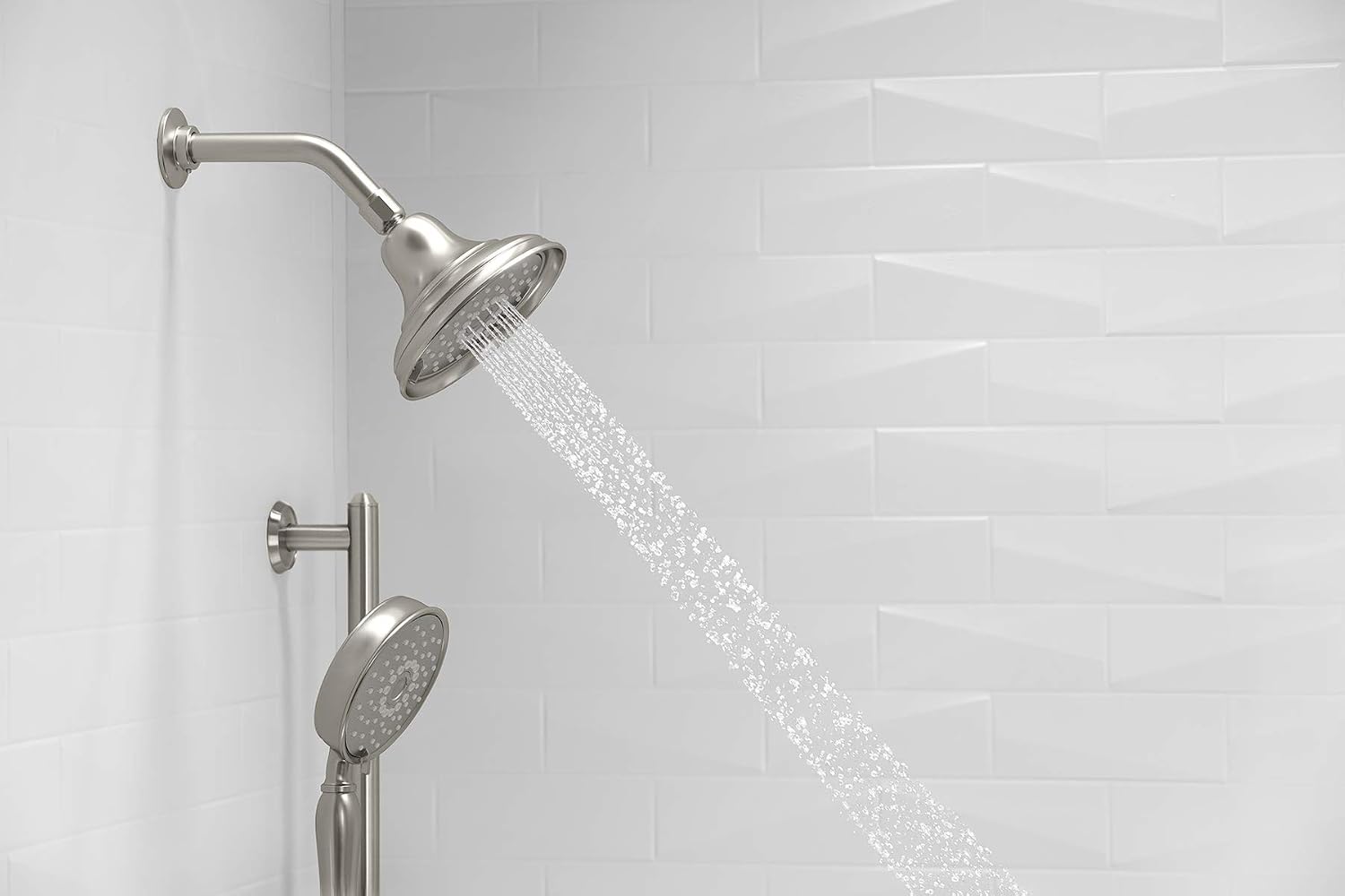 Kohler 22167-BN Bancroft Showerhead, Vibrant Brushed Nickel