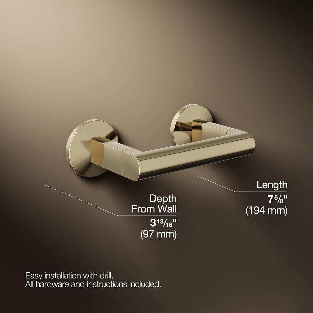 KOHLER K-78382-AF Components™ PIVOTING Tissue Assembly, Vibrant French Gold