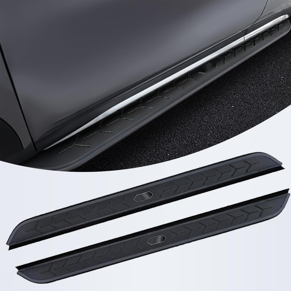 2pcs Aluminium Pedal Side Step for Honda HRV HR-V 2015-2021 NerfBar Running Board Automotive Exterior Accessories (with Brackets)