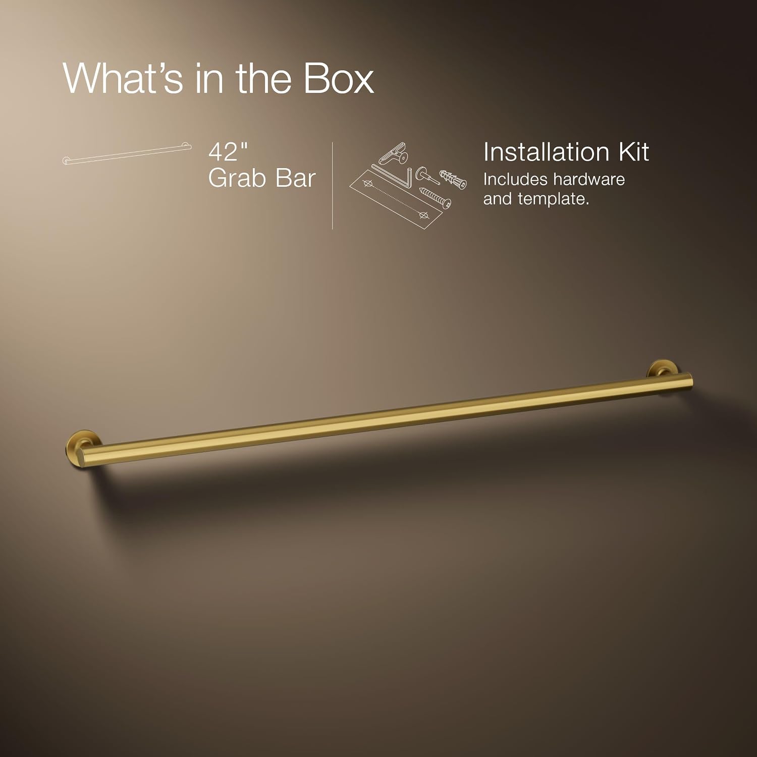 KOHLER Purist 42' Grab Bar