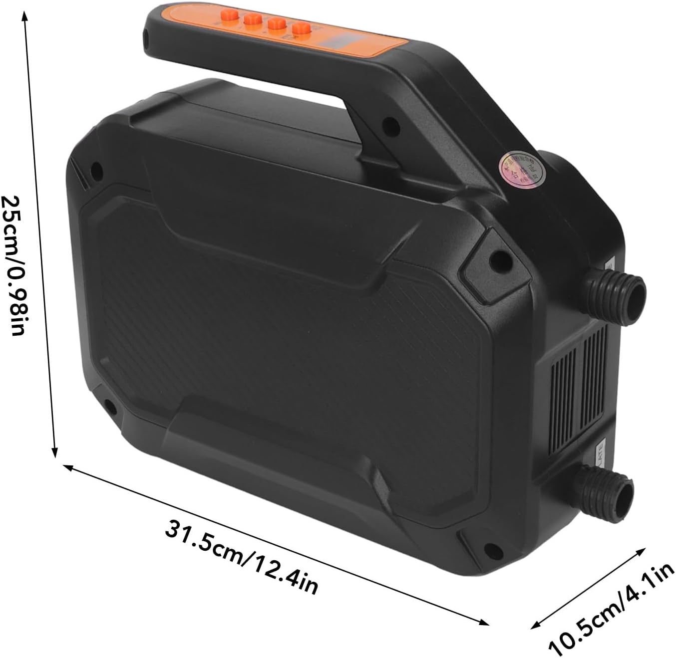 Horoper Paddle Board Pump Electric Portable, 12V DC Rechargeable Paddle Board Pump 16PSI Electric Pump Portable Inflatable Pump with Cigarette Lighter Connector