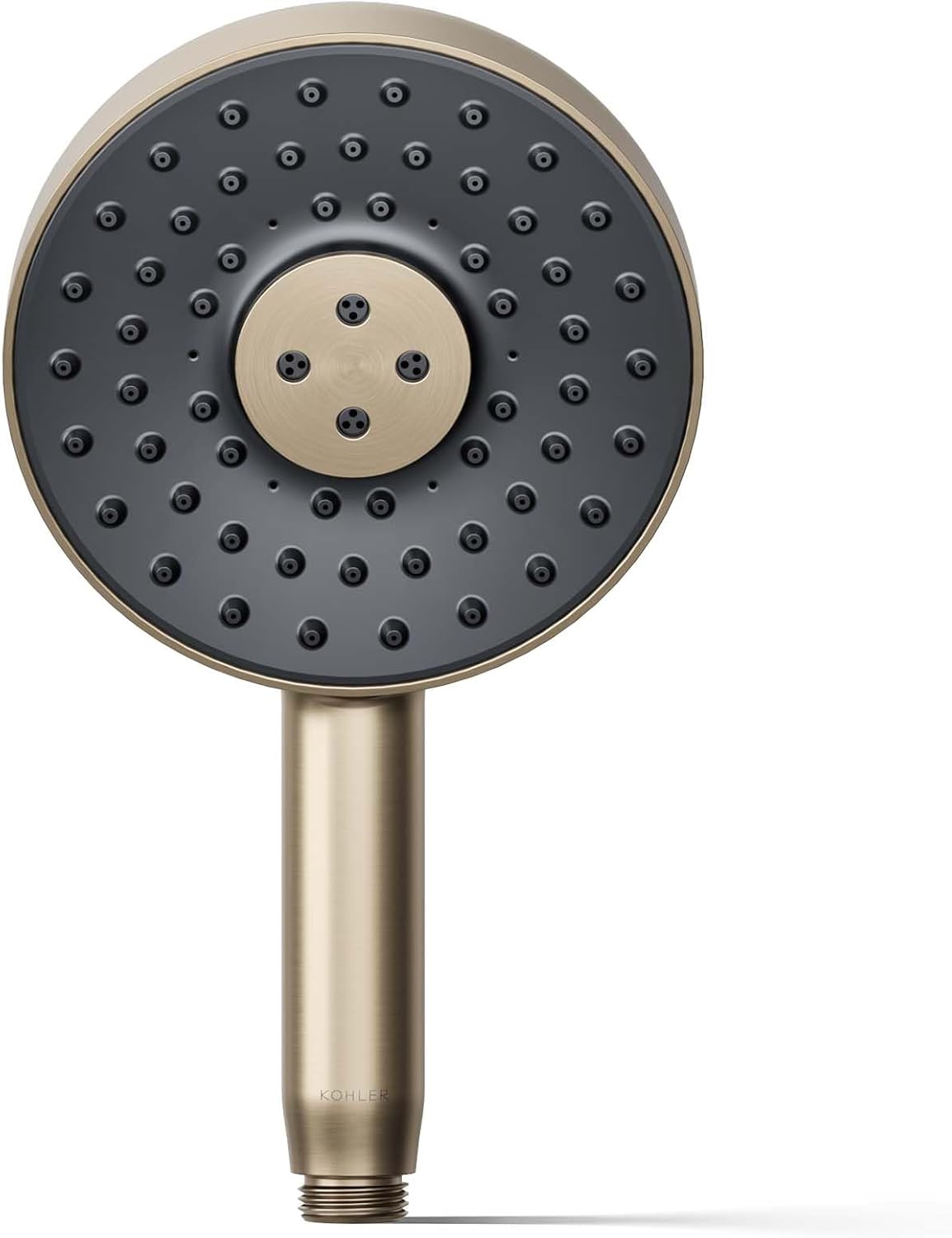 Kohler 26282-G-BV Statement® Round three-function handshower, 1.75 gpm, Vibrant Brushed Bronze