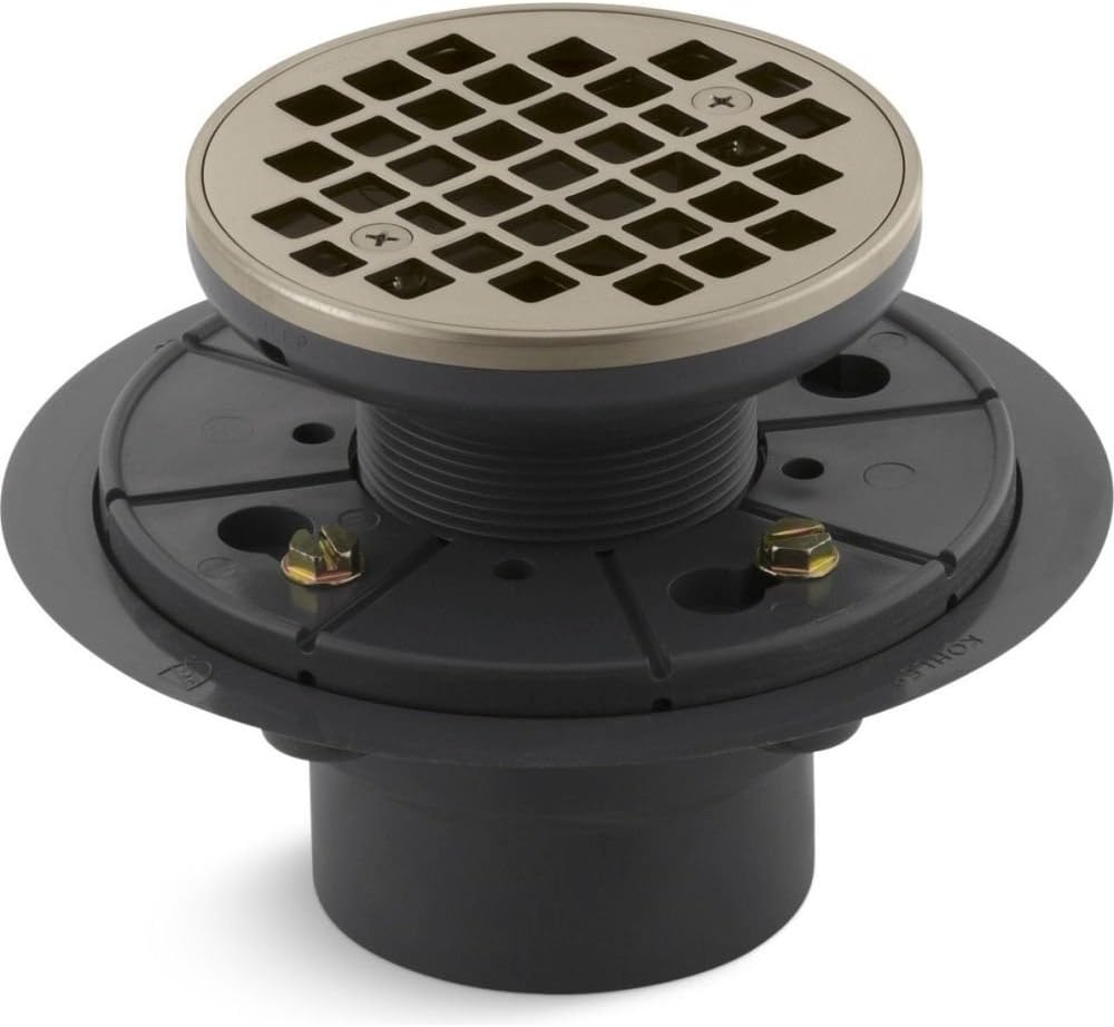 KOHLER Clearflo Round design tile-in shower drain