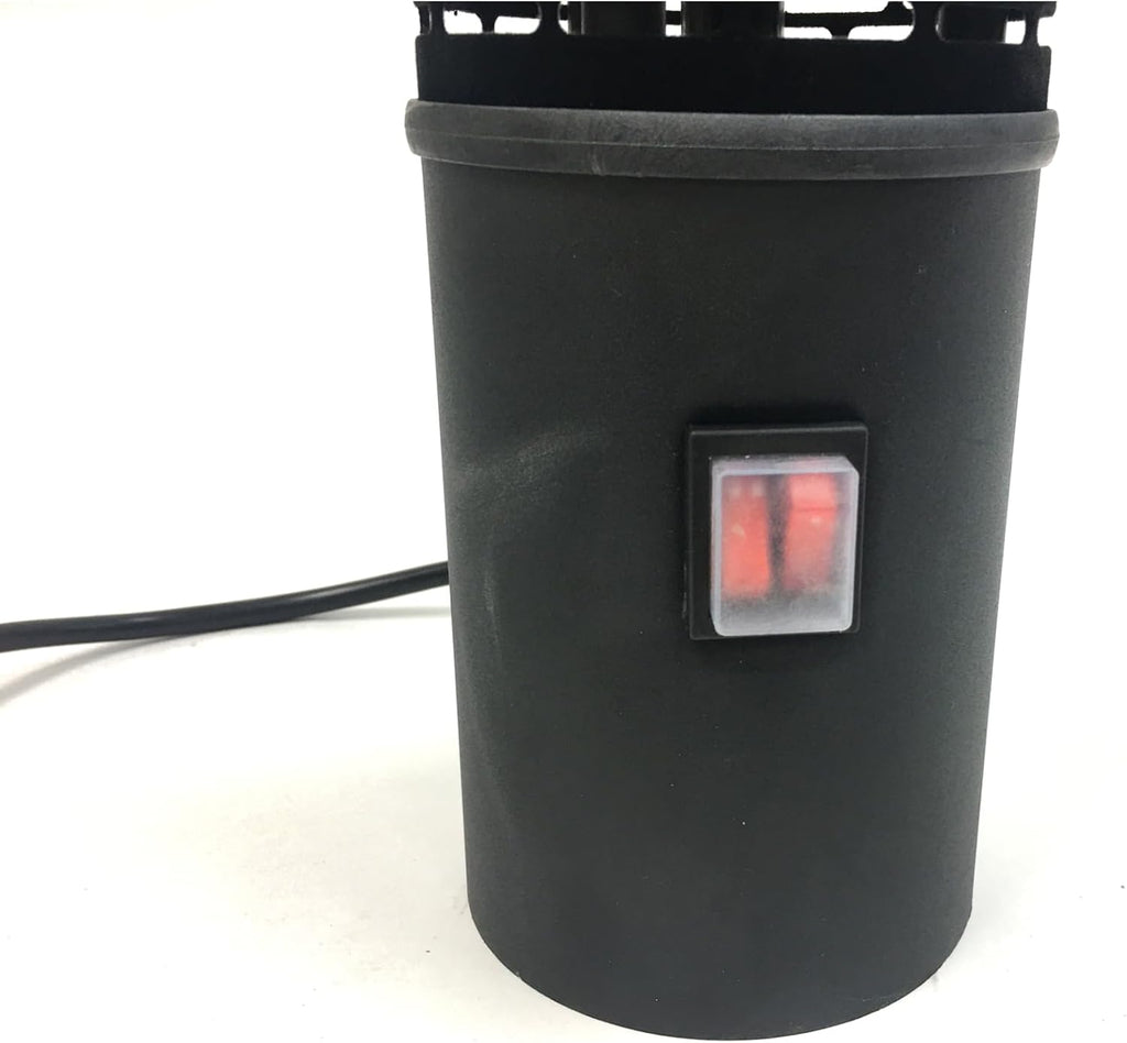 Westinghouse Infrared Electric Outdoor Heater Portable With Gold Tube & Flame Effect, Radiant Heating, High Efficiency Gold Tube Element Cool Touch Protection, Waterproof & dust resistant