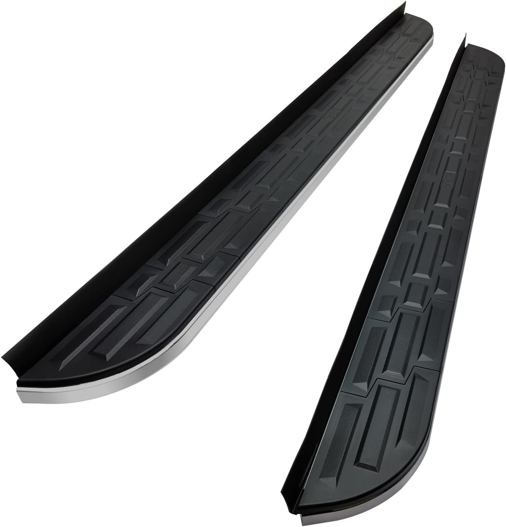 TAC Cobra Running Boards Compatible with 2023-2026 Honda Pilot SUV Side Steps Nerf Bars Step Rails Aluminum Black Off-Road City Exterior Accessories 2 Pieces one Pair