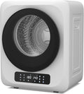 VCJ Portable Dryer for Laundry, 12lbs Clothes Dryer with 6 Drying Modes & 8H Timer, LED Display 850W Front Load Compact Electric Dryer for Apartment, RVs, Dorms