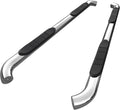 TAC Side Steps Fit 2007-2021 Toyota Tundra Double Cab Truck Pickup 3 inches Stainless Steel Side Bars Nerf Bars Running Boards Rock Panel Off Road Exterior Accessories (2 Pieces Running Boards)