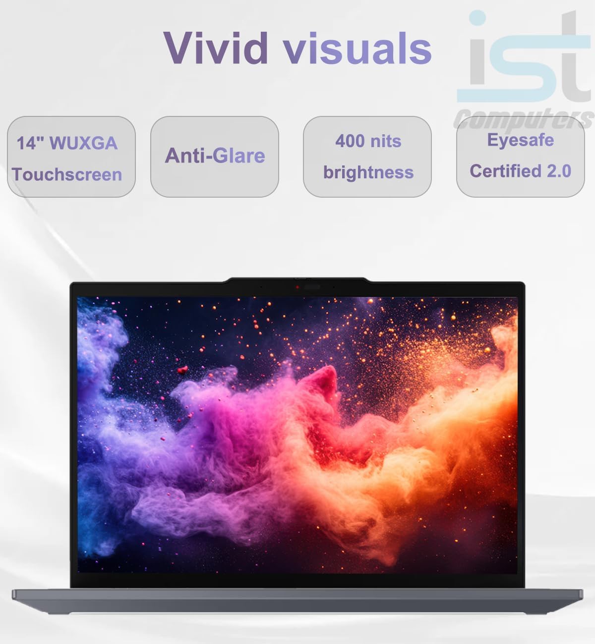 Lenovo ThinkPad T14 Business AI PC Laptop, 14' FHD+ Touchscreen, Intel 12-Core Ultra 7 155U (>i7-1355U), IR Webcam, Thunderbolt 4, IST Computer Customized 16GB/32GB DDR5 RAM, 512GB/1TB SSD, Win 11 Pro