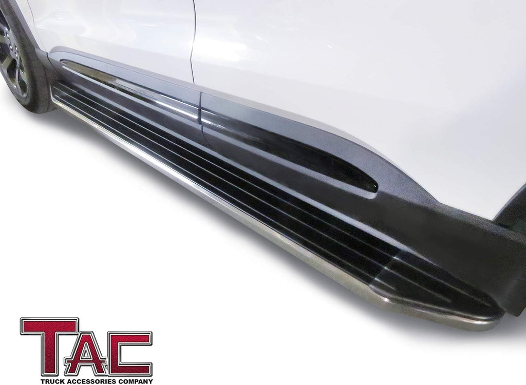 TAC Side Steps Fit 2020-2025 Ford Explorer SUV 5.5' Aluminum Black Side Bars Step Rails Nerf Bars Running Boards Off Road Automotive Exterior Accessories (2 Pieces Running Boards)