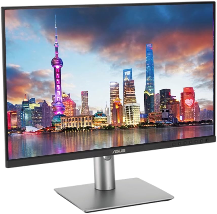 Asus ProArt PA248CRV 24-inch 1920 x 1200 WUXGA Professional Monitor, 2-Pack Bundle with USB-C 96W PD, Daisy Chain DisplayPort, HDMI, USB Hub, Integrated Speakers and Desk Mount Dual Monitor Stand