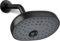 Kohler 26290-G-BL Statement® Three-function showerhead, 1.75 gpm, Matte Black