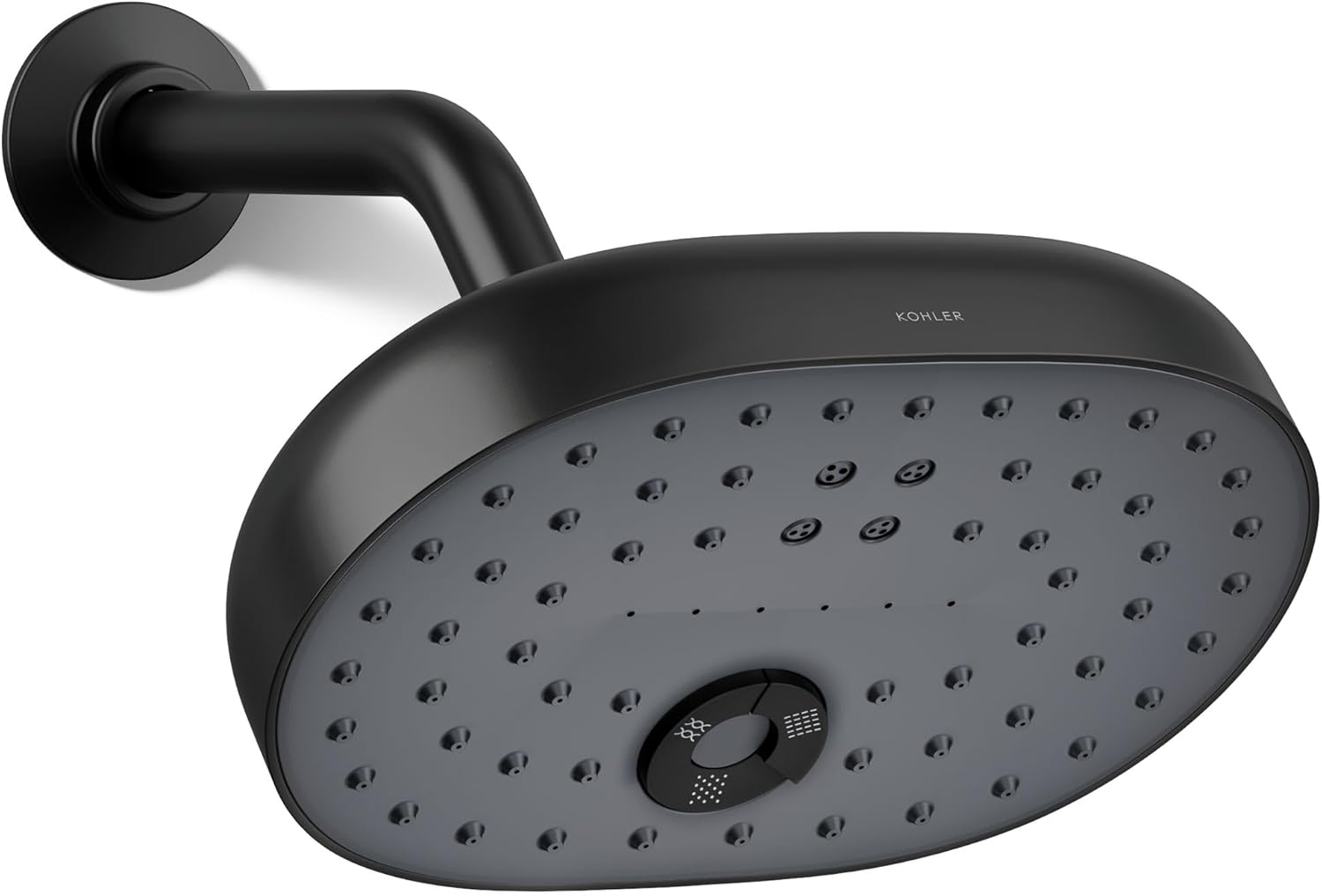 Kohler 26290-G-BL Statement® Three-function showerhead, 1.75 gpm, Matte Black