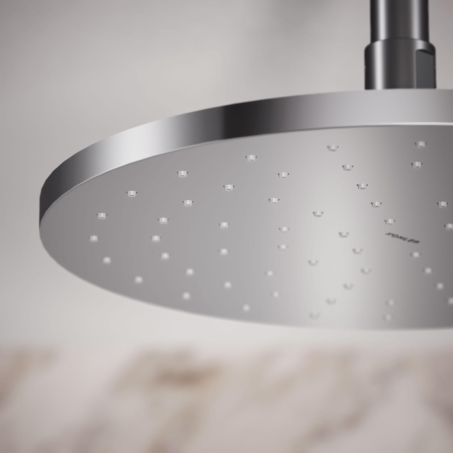 Kohler 13689-CP Contemporary Round 10' single-function rainhead, 2.5 gpm, Polished Chrome