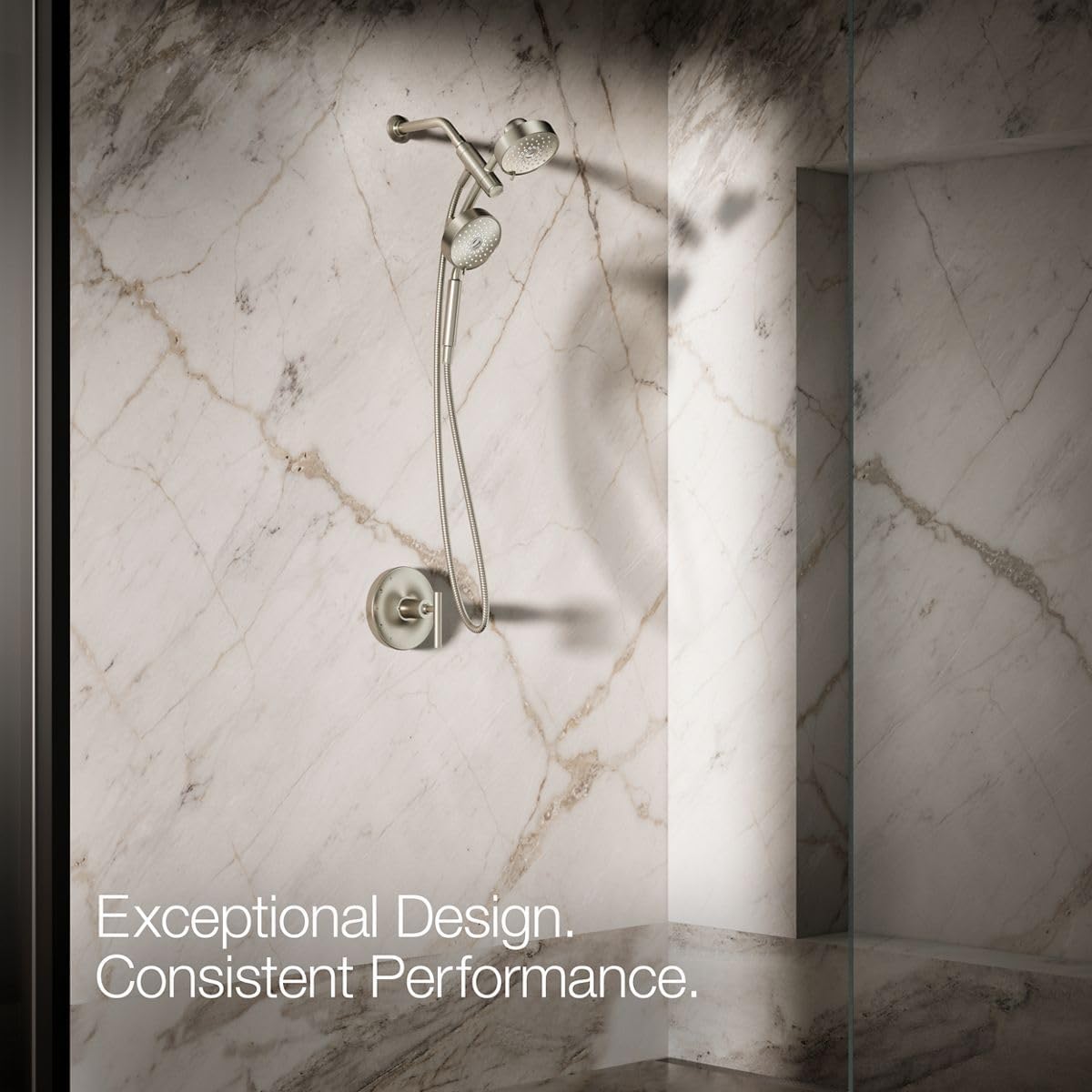 Kohler 23219-G-BN Purist Shower Packages, Vibrant Brushed Nickel