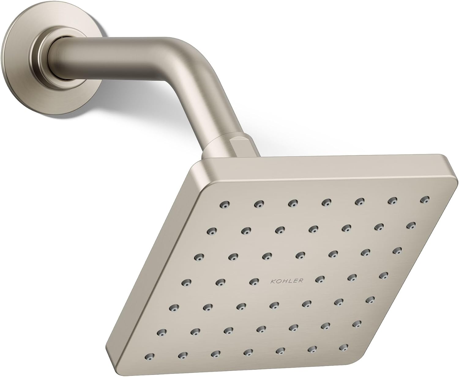 Kohler 24805-BN Parallel® Single-function showerhead, 2.5 gpm, Vibrant Brushed Nickel