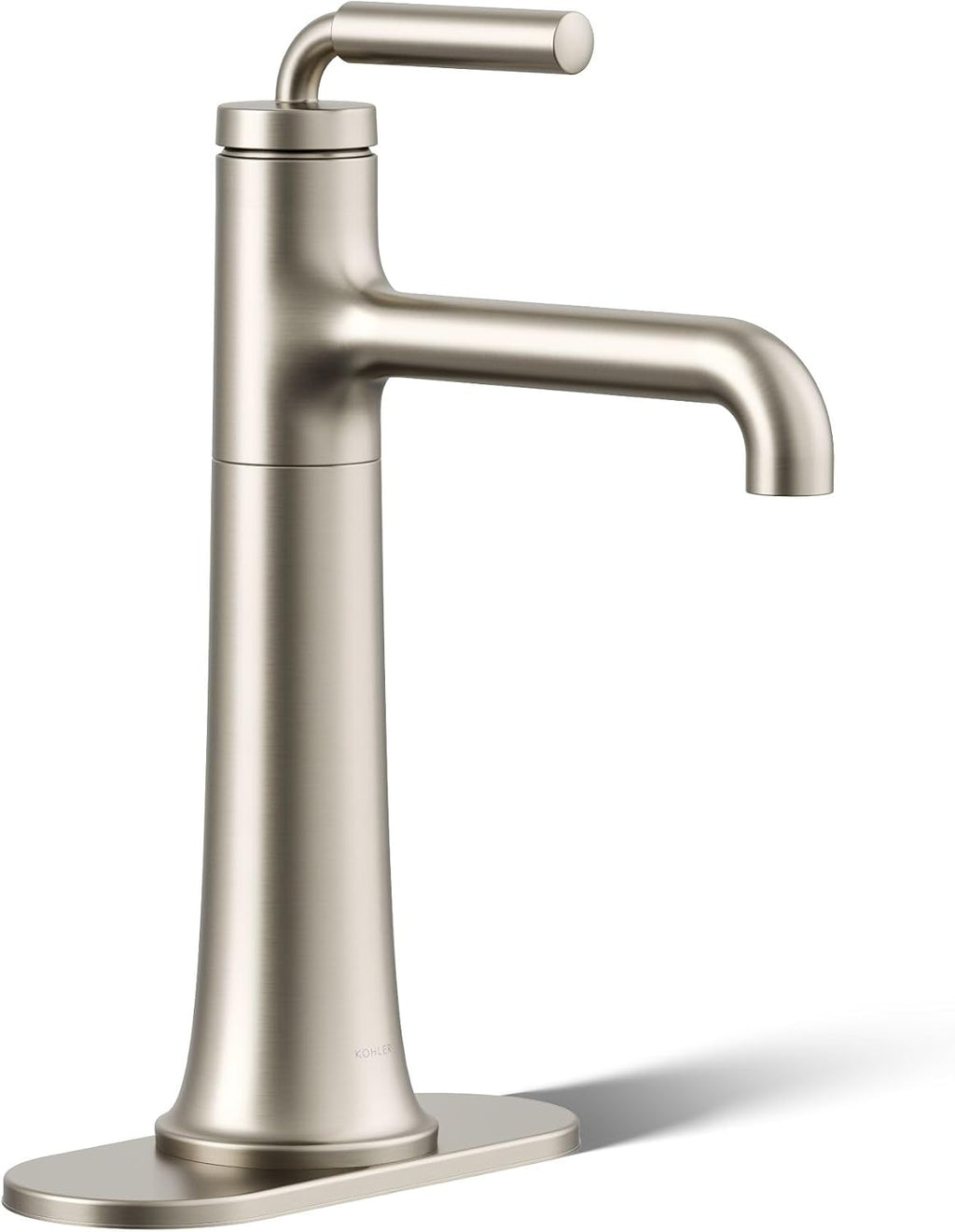 Kohler 26437-4-BN Tone™ Tall Single-Handle Bathroom Sink Faucet, 1.2 gpm, Vibrant Brushed Nickel
