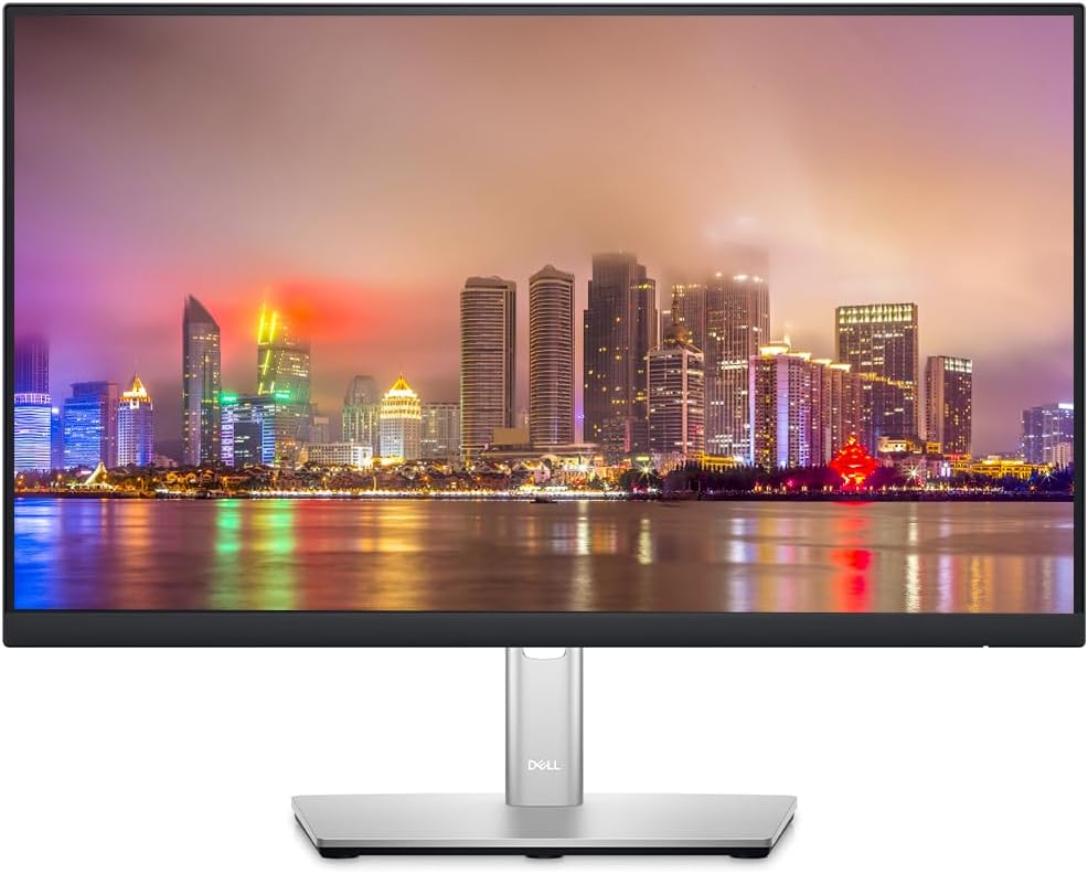 Dell P2722HE 27-inch Full HD LED LCD Professional Monitor, 2-Pack Full Dock, Daisy Chain, IPS, HDMI, DisplayPort, USB Hub, USB-C, Ethernet and Desk Mount Dual Monitor Stand (Renewed)