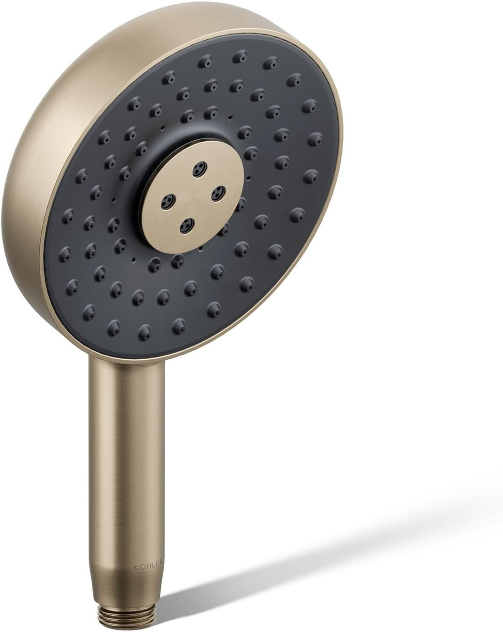 Kohler 26282-G-BV Statement® Round three-function handshower, 1.75 gpm, Vibrant Brushed Bronze