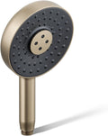 Kohler 26282-G-BV Statement® Round three-function handshower, 1.75 gpm, Vibrant Brushed Bronze