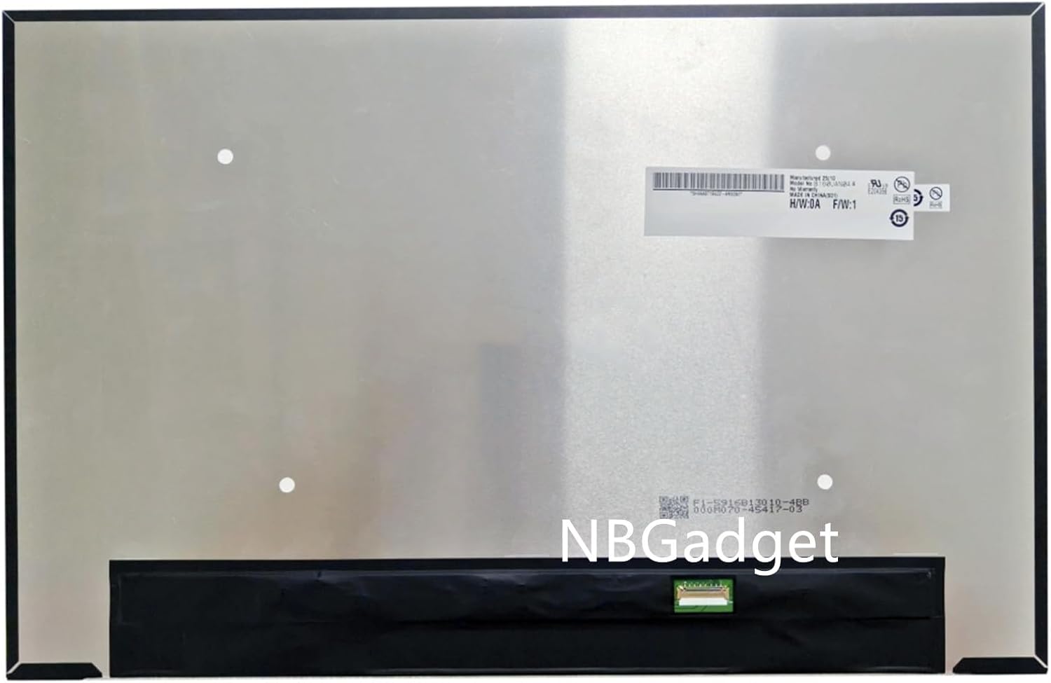 B160UAN04.6 16.0' WUXGA 1920x1200 LCD Non-Touch Screen Display Replacement for Laptop