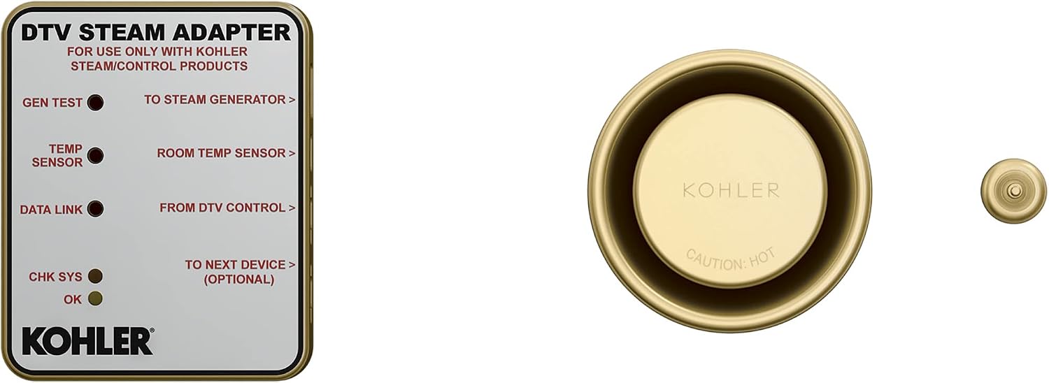 KOHLER Invigoration Series Dtv+ Steam Adapter Kit