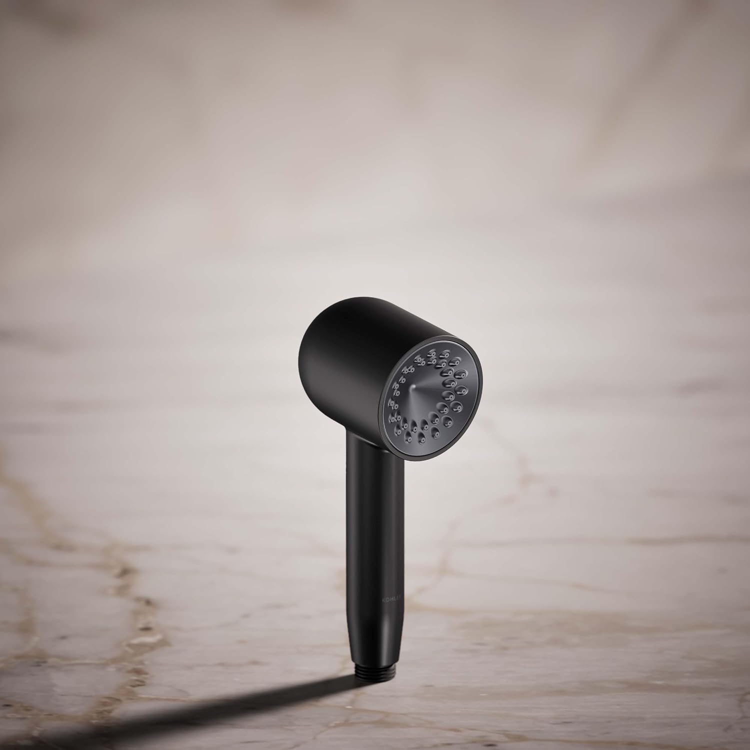 KOHLER 26286-BL Statement Single-Function HAND SHOWER, Maximum Spray Performance with an Easy-to-clean Surface, Matte Black, 2.5 GPM